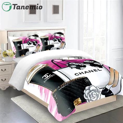 chanel comforter set full|chanel comforter sets queen.